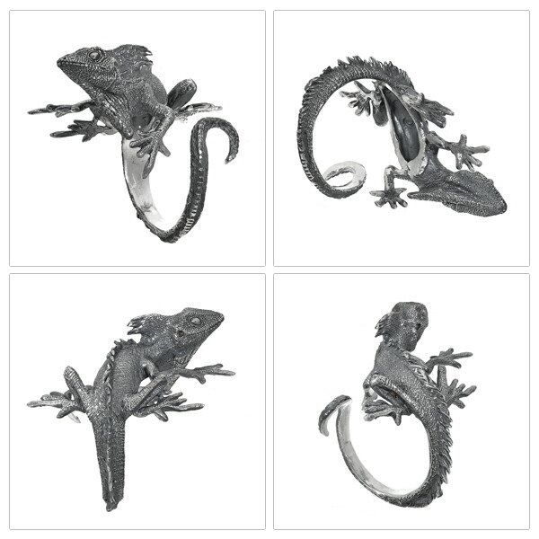 楽天市場】Cold I's ミナミモリドラゴン 巻きつき リング 15〜27号