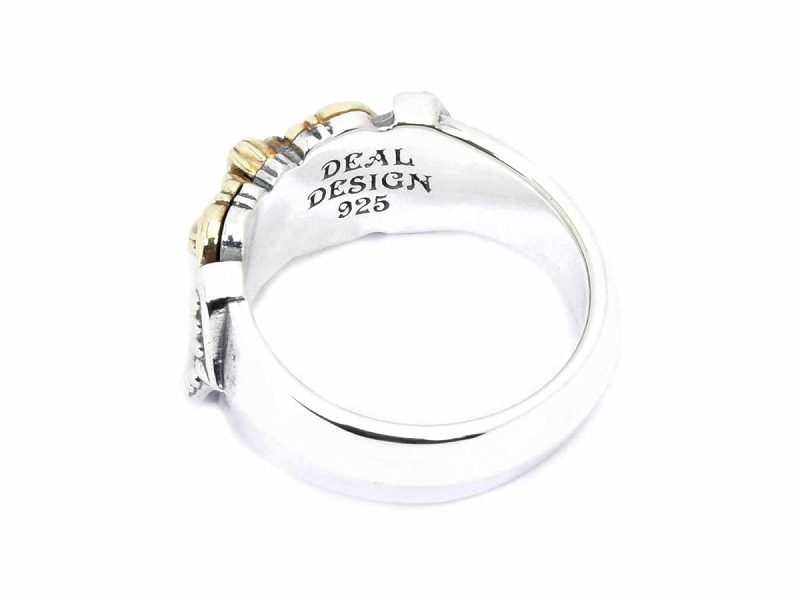 楽天市場】DEAL DESIGN ディールデザイン デュアルサーフェス リング 7