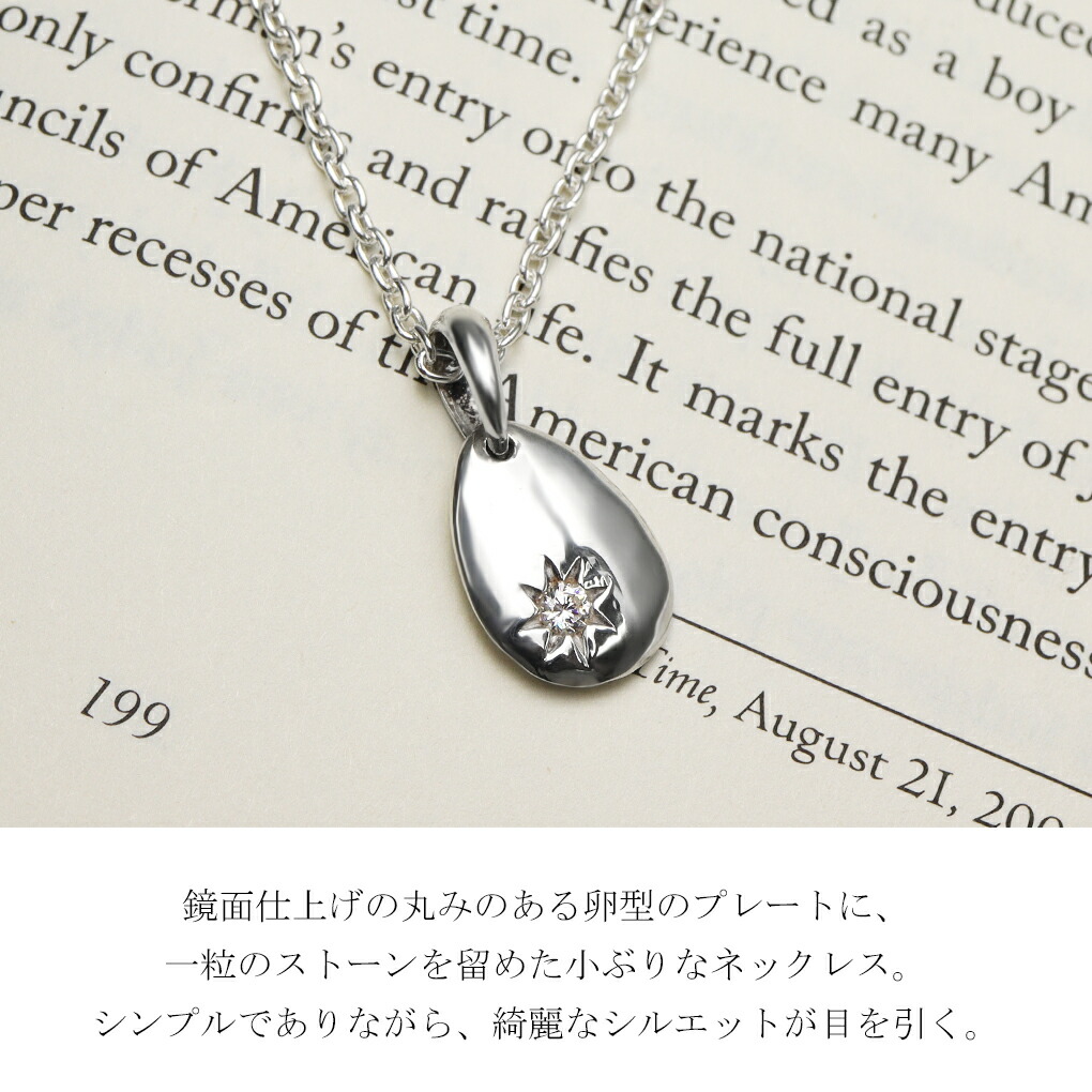 楽天市場】REGALIA ドロップ ジルコニア スター シルバー ネックレス