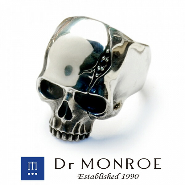 楽天市場】Dr MONROE ドクターモンロー スカルリング スカル 骸骨