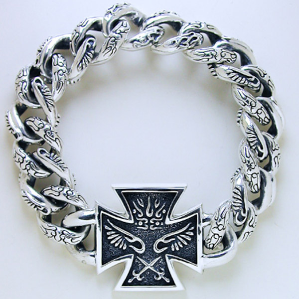 楽天市場】Give Me a Wing インフィニティ ブレスレット 喜平 アイアン