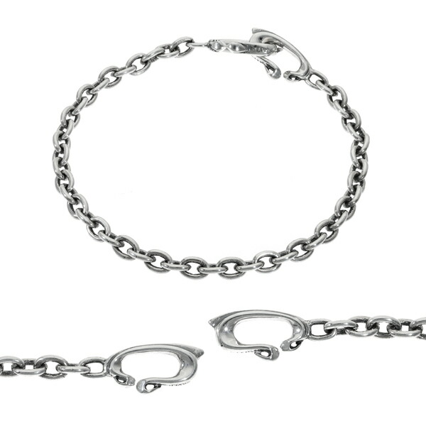 楽天市場】K-SMITH ボンズ ブレスレット 20cm シルバーアクセサリー