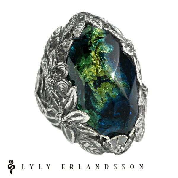 楽天市場】LYLY ERLANDSSON the WINTER Gold Leaf Aquablue×Blue 7号