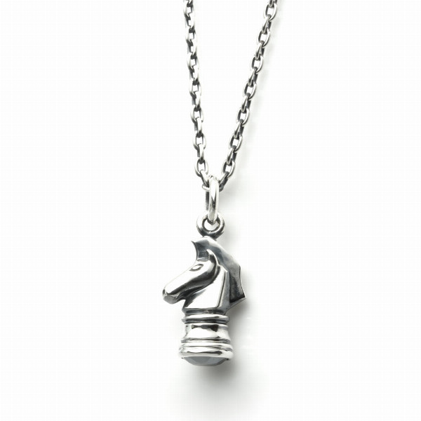 楽天市場】PUERTA DEL SOL ナイト 騎士 チェス駒 ネックレス(チェーン
