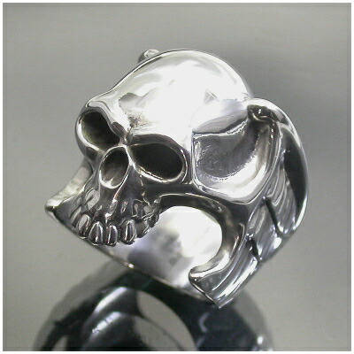 楽天市場】Catalonia ウィング スカル シルバーリング 11〜27号 スカル