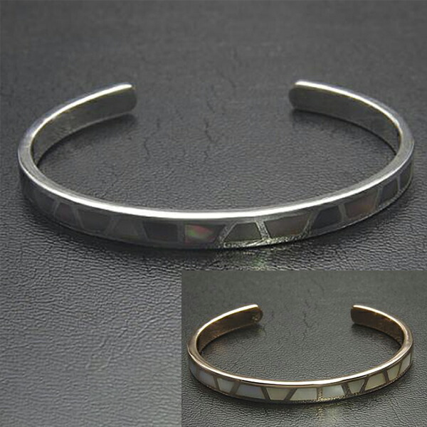 楽天市場】SAINTS セインツ シェルバングル シルバーアクセサリー 銀