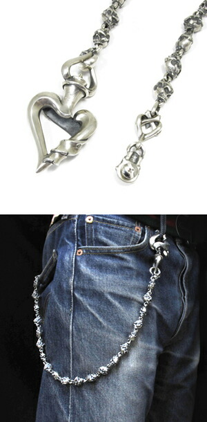 RAT RACE Rock Candy スカルウォレットチェーン Funny