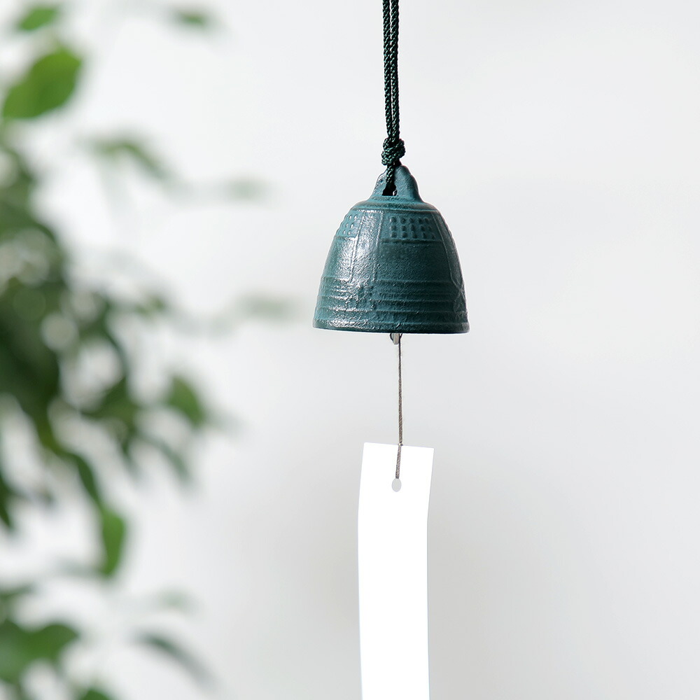 楽天市場】釣鐘 風鈴 中 梵鐘 南部鉄 鉄器 : 京うちわ・扇子専門店