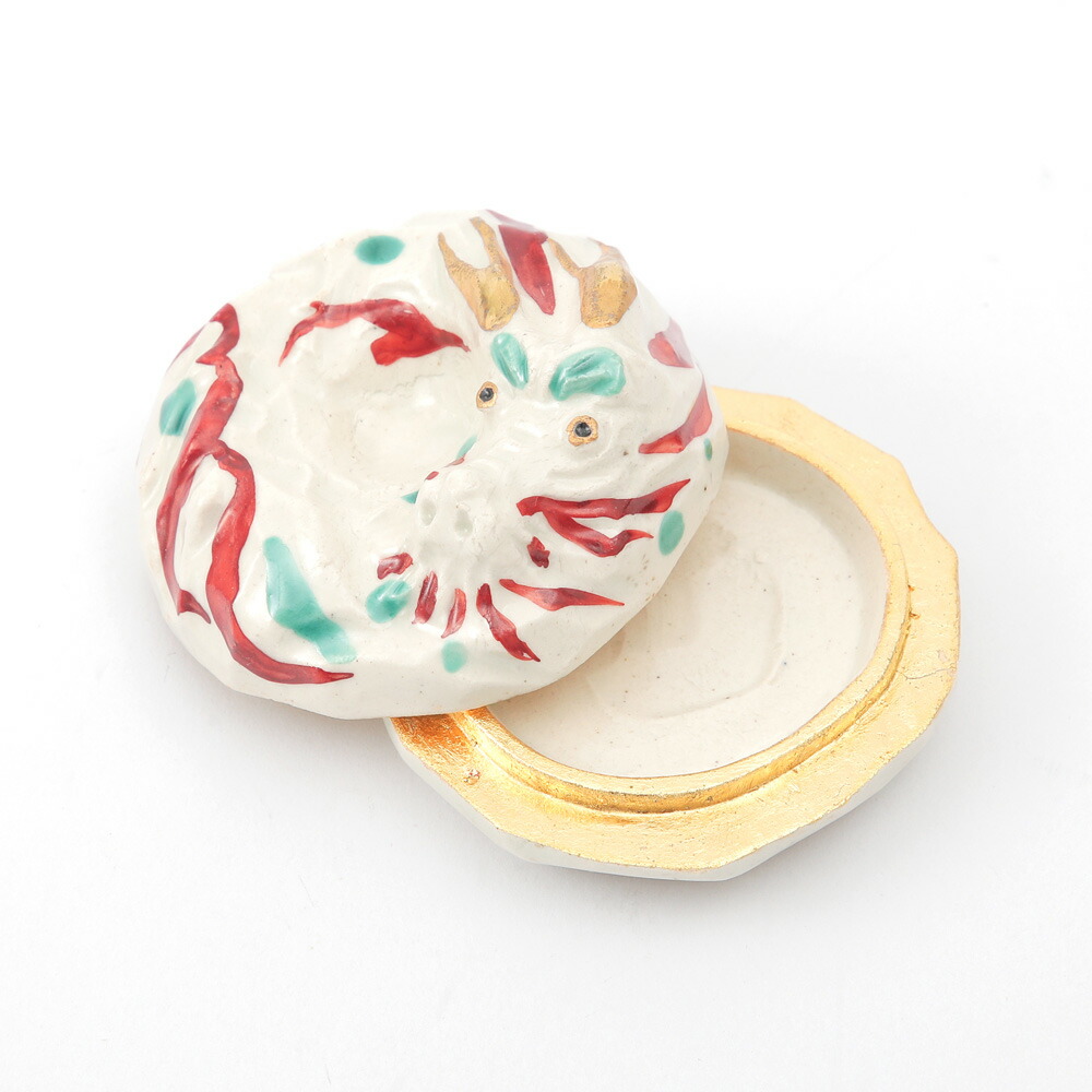 楽天市場】六兵衛窯 辰歳香合 京焼 清水焼 清水六兵衛 お正月飾り 干支