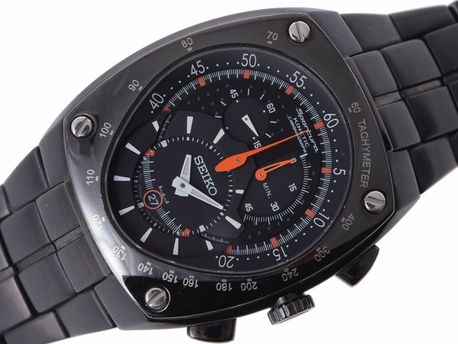 楽天市場】セイコー・SEIKO スポーチュラ キネティック 7L22-0AD0 SS