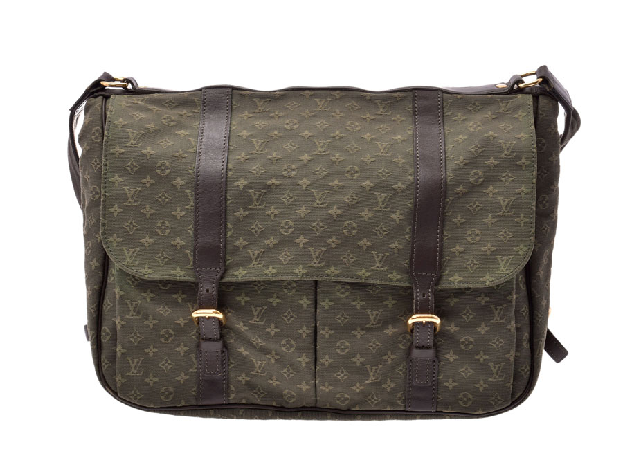 楽天市場】ルイヴィトン モノグラムミニ サックママン カーキ M42351