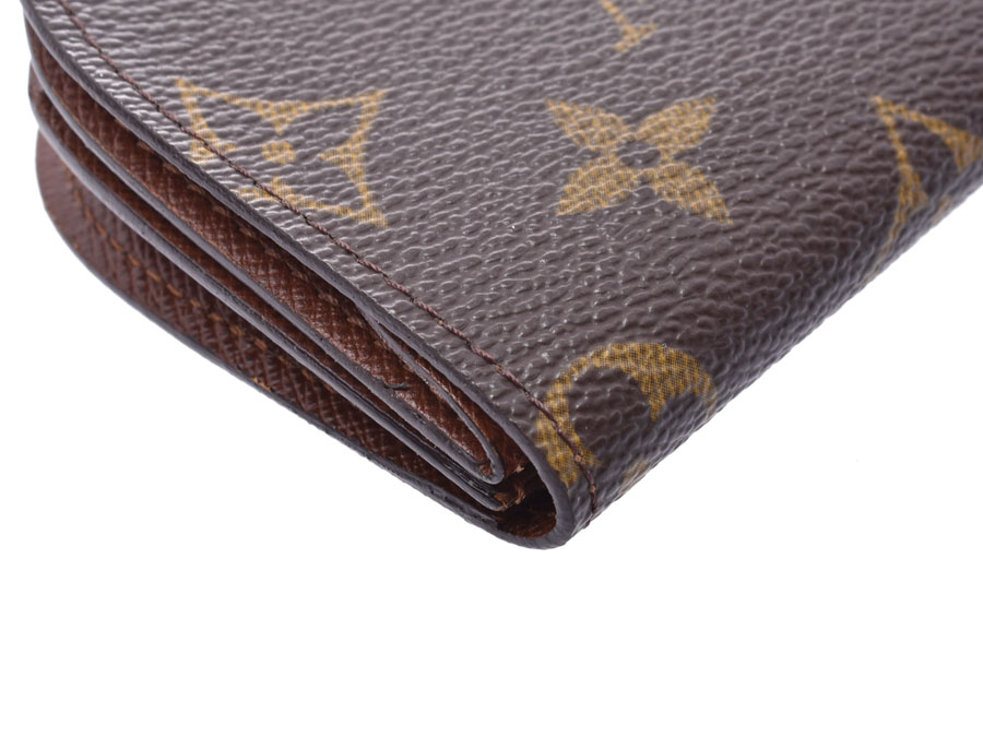 楽天市場】ルイヴィトン モノグラム ポルトモネグゼ ブラウン M61970