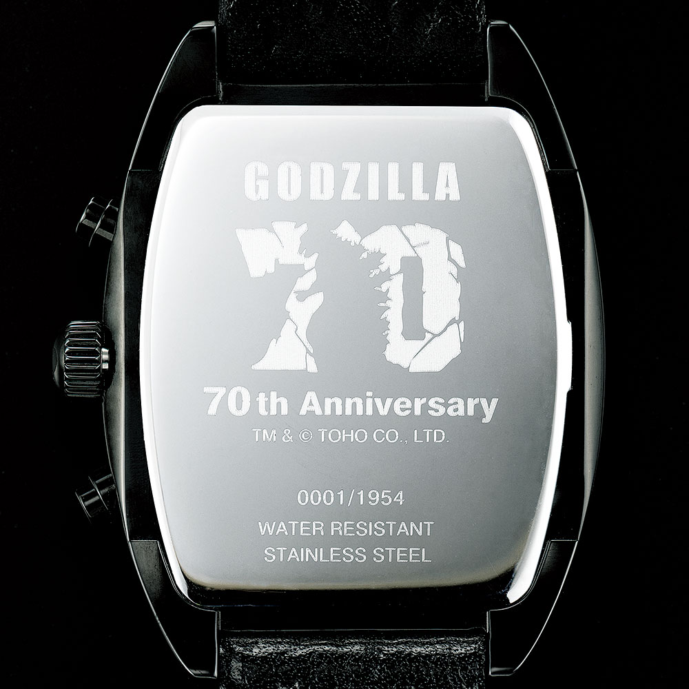 楽天市場】ゴジラ 70周年記念 公式ウオッチ 腕時計 [送料無料] 51465