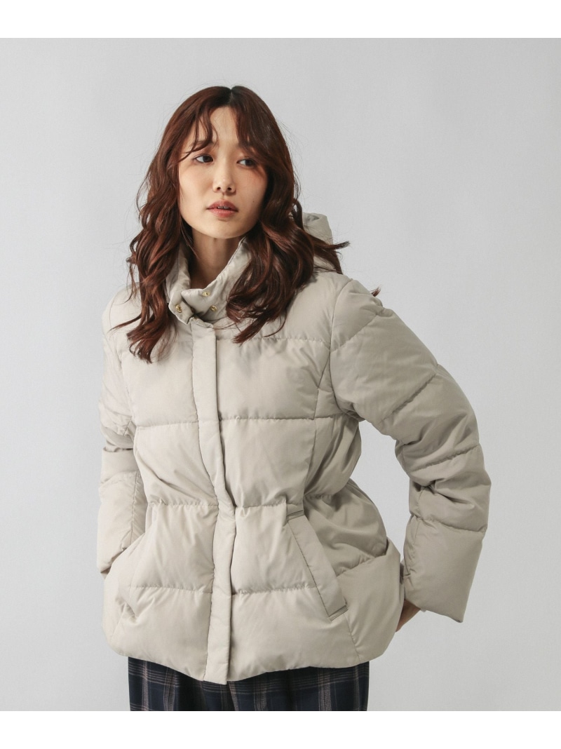 楽天市場】【SALE／50%OFF】ウツクシルエット撥水ダウンブルゾン