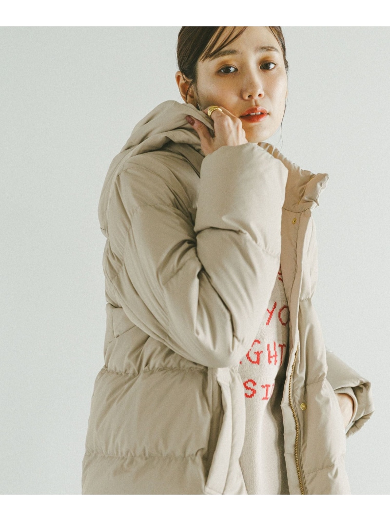 楽天市場】【SALE／50%OFF】ウツクシルエット撥水ダウンブルゾン