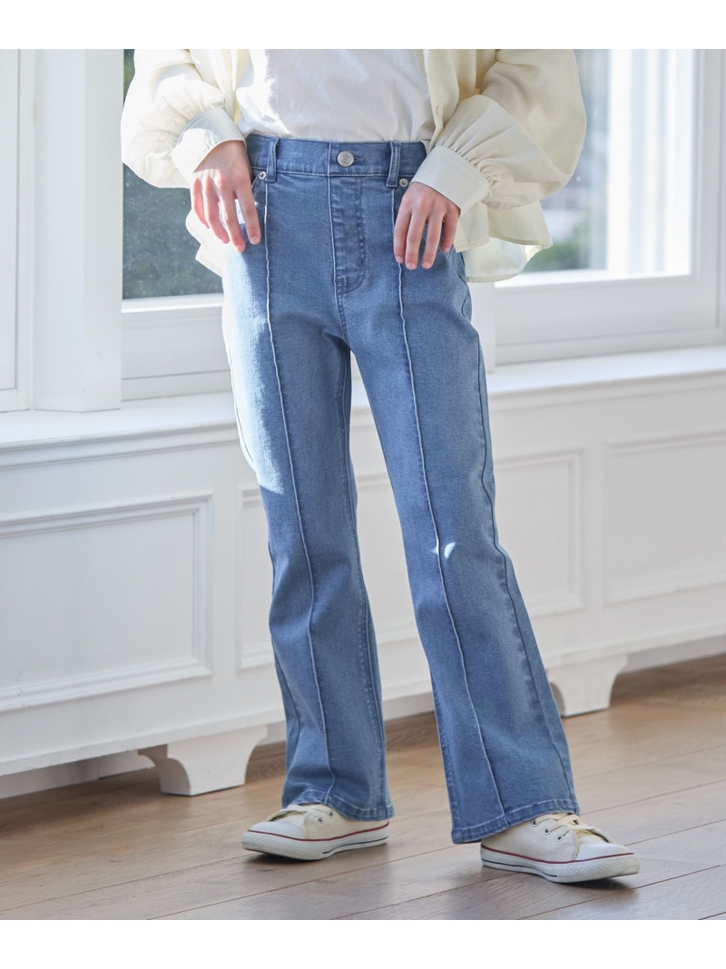 楽天市場】【SALE／40%OFF】ストレッチスタイルアップフレアパンツ