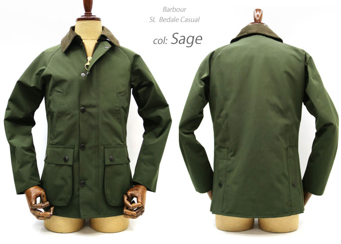 楽天市場】MCA0784 BARBOUR BEDALE SL 2LAYER ビデイル SL ツー