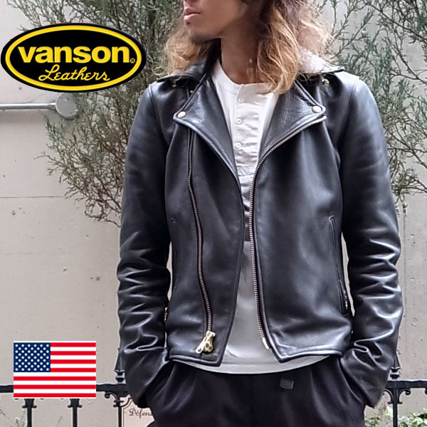 楽天市場】【日本別注】 VANSON バンソン VANSON C2 ライダース