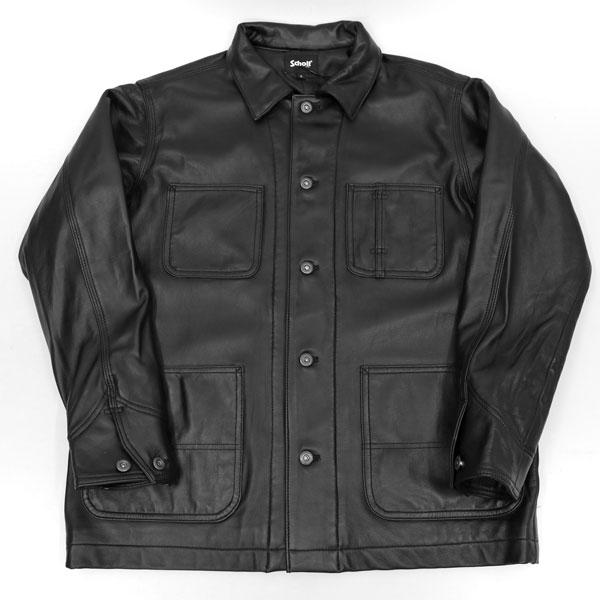 楽天市場】ショット ラムレザー カバーオール ジャケット 782-5950012
