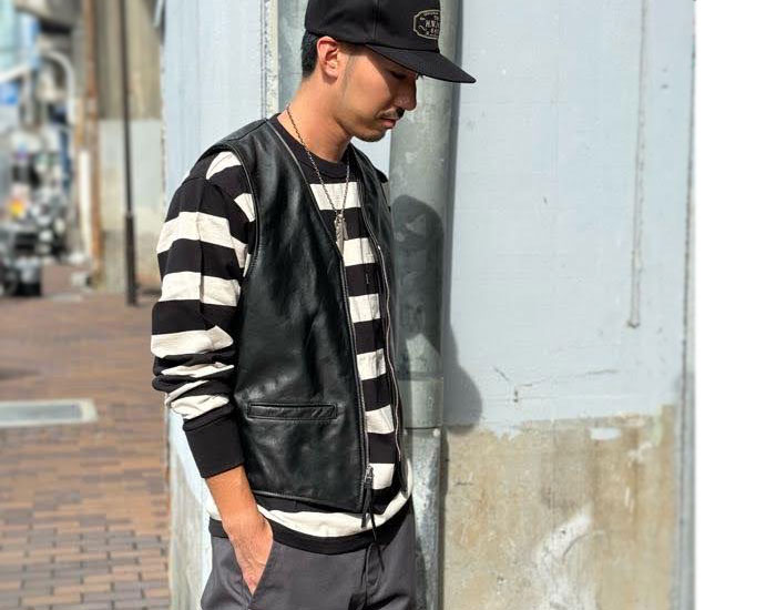 楽天市場】Schottショット 193V LEATHER VEST レザーベスト 782