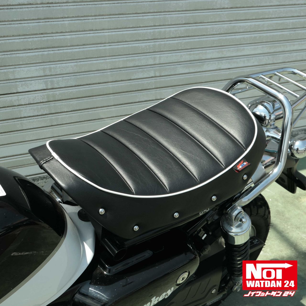楽天市場】モンキー125 ローダウンシート タックロール NOI WATDAN 24