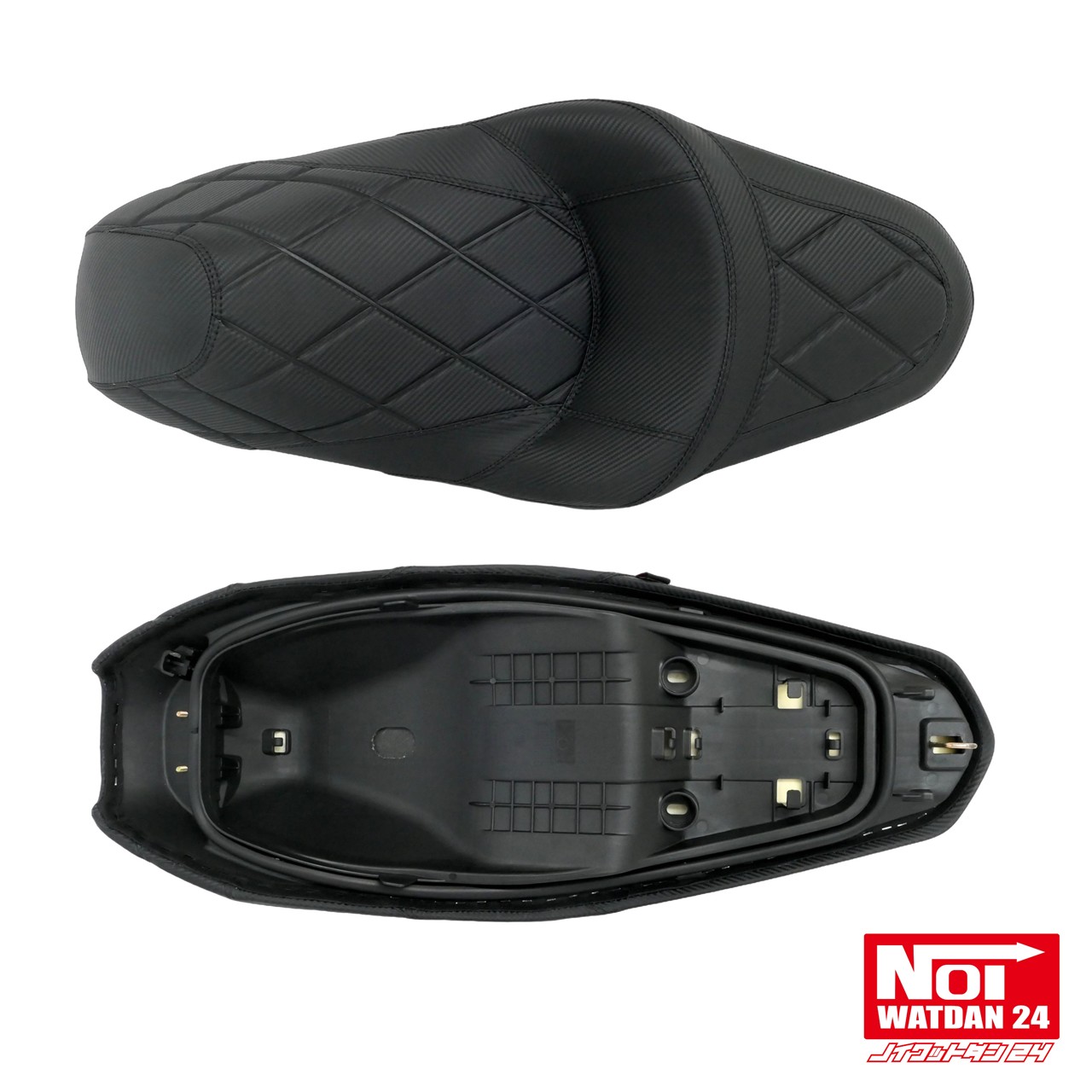 楽天市場】PCX160 PCX150 PCX125 ローダウンシート 段付きダイヤプレス