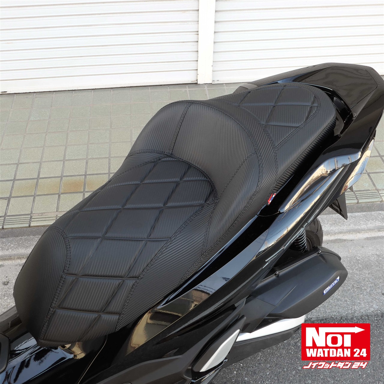 楽天市場】PCX160 PCX150 PCX125 ローダウンシート 段付きダイヤプレス