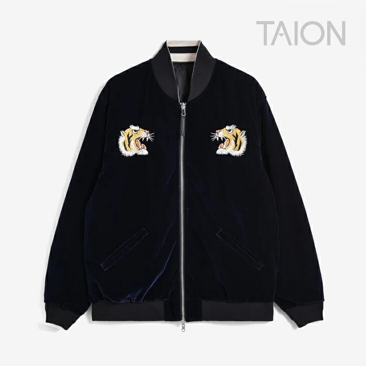楽天市場】・TAION｜Japan Special Reversible Sukajan Down Jacket