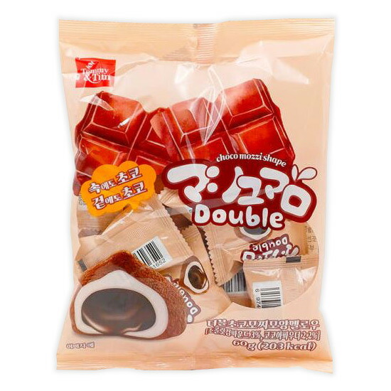 楽天市場】DOUBLE チョコモチ・マシュマロ 3袋（60g/1袋あたり