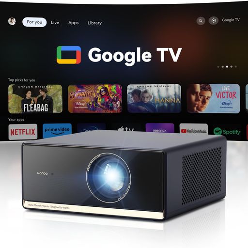 楽天市場】【1100ANSI・GoogleTV搭載】WanboX5Proプロジェクター超