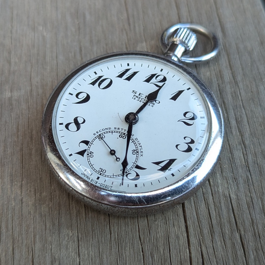 SEIKO 昭和懐中時計 二点セット セイコー（SEIKO)懐中時計 SAPP007/懐中時計 – 懐中時計専門店