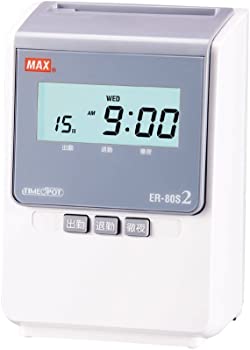 楽天市場】マックス タイムレコーダー er－80sの通販