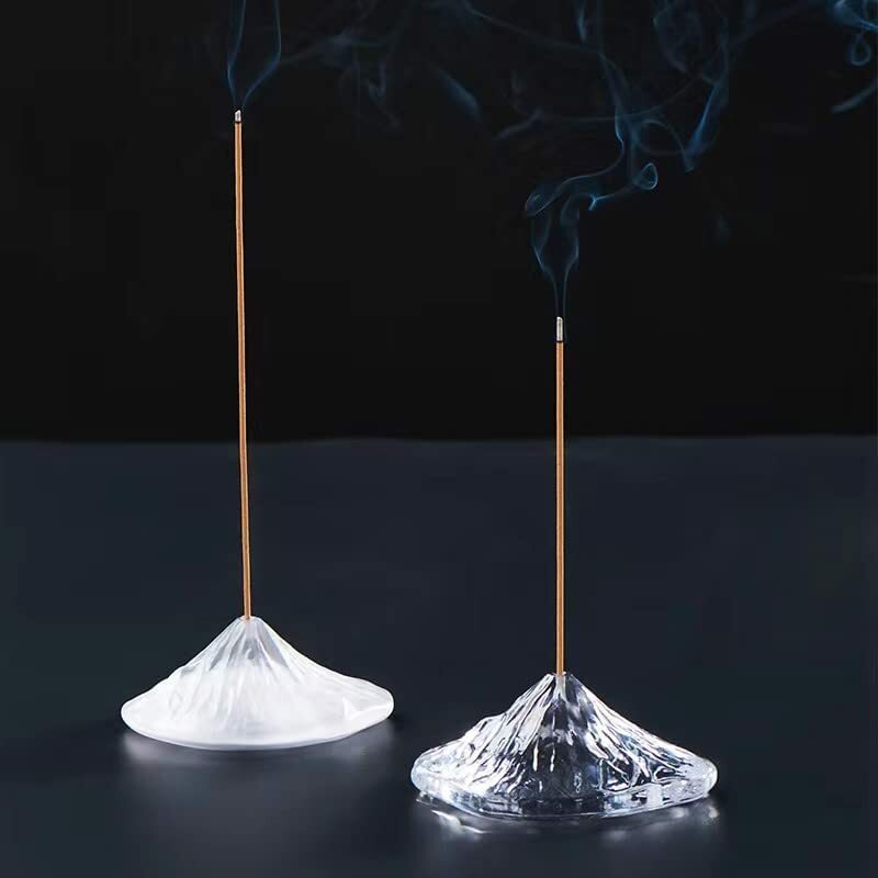 楽天市場】ガラス製 お香立て 線香立て おしゃれ iインセンスホルダー