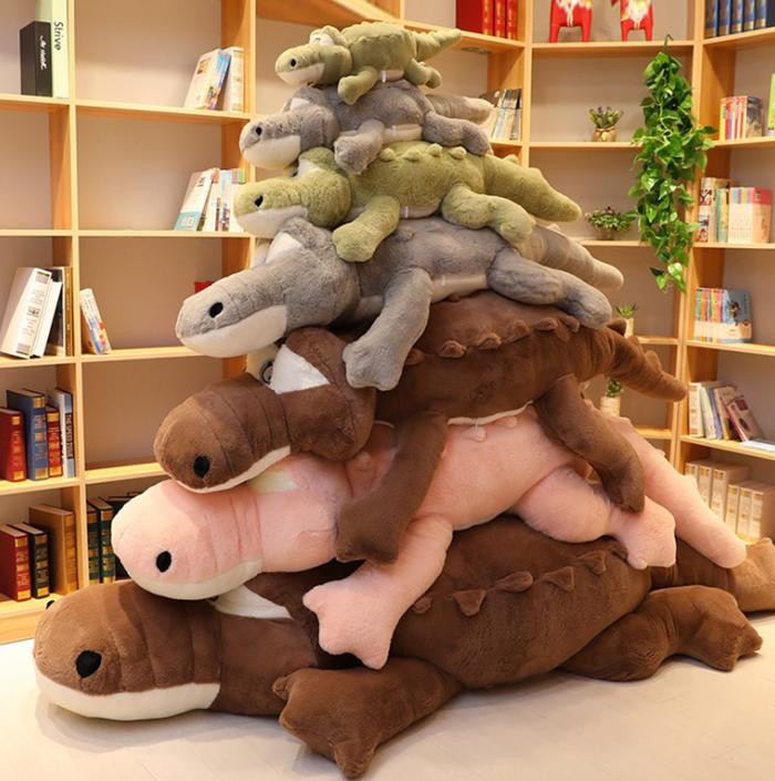 楽天市場】ぬいぐるみ鰐ワニ特大動物 贈り物 抱き枕 インテリア