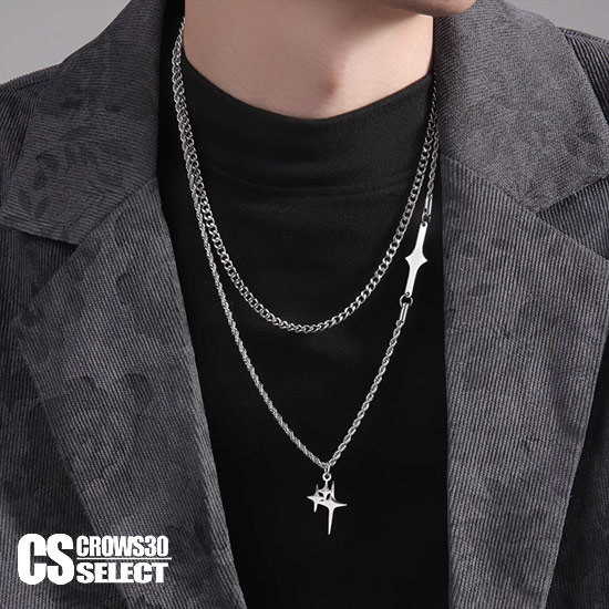 楽天市場】ネックレス メンズ シルバー925 sliver 925 モード系