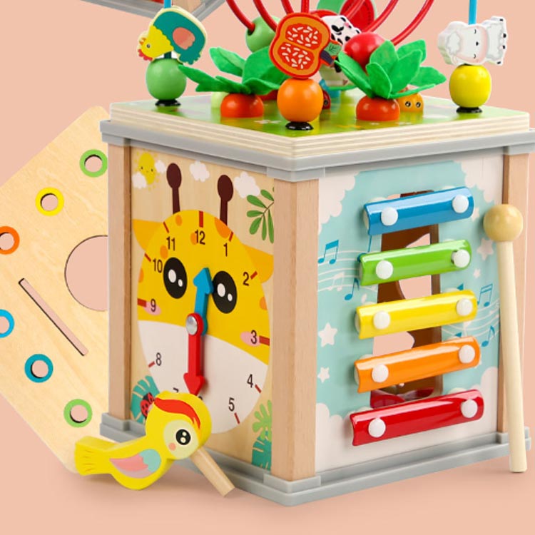 楽天市場】 おもちゃ 木製 10in1 迷路 学習玩具 知育玩具 木のおもちゃ