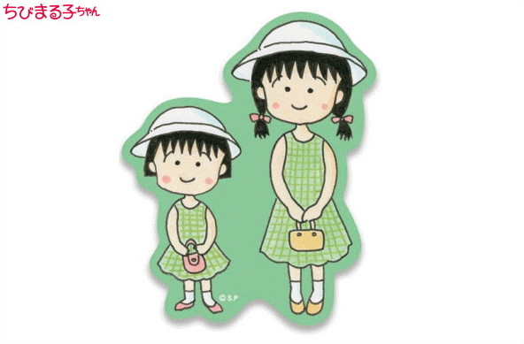 楽天市場】【日本製】【ちびまる子ちゃん】ステッカー【まる子とお