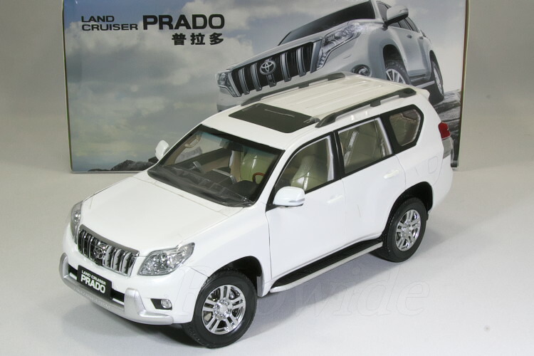 楽天市場】トヨタ特注 1/18 トヨタ ランドクルーザー プラド ホワイト