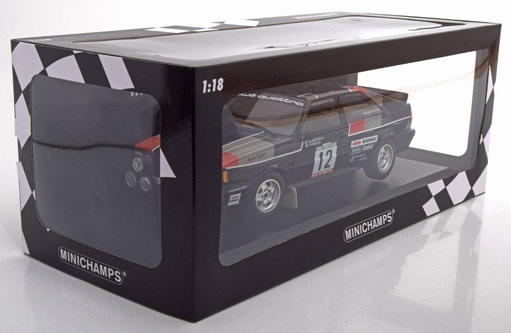 楽天市場】ミニチャンプス 1/18 アウディ クワトロ #12 ラリー