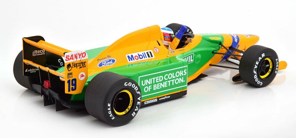 楽天市場】ミニチャンプス 1/18 ベネトン フォード B192 F1 ベルギーGP