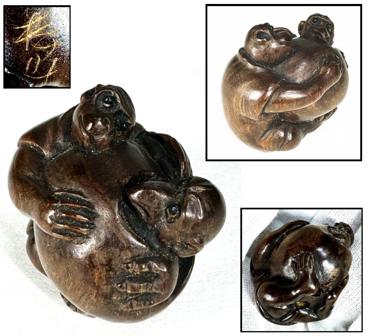 楽天市場】骨董 根付の通販