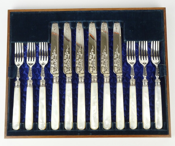 楽天市場】【神戸の質屋】【C&S Co】アンティーク ナイフ&フォーク