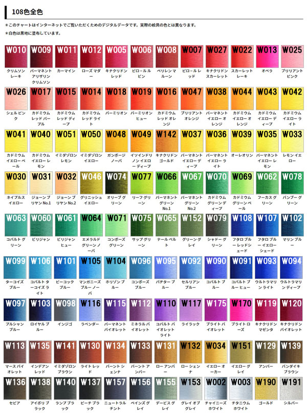 楽天市場】HOLBEIN ホルベイン 透明水彩絵具 18色 セット HWC 5ml 2号