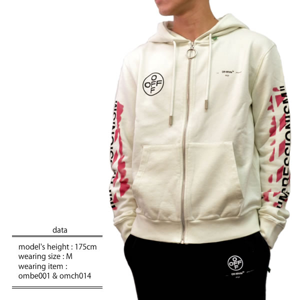 楽天市場】オフホワイト【Off-White】 正規品 DIAG STENCIL ZIPPED