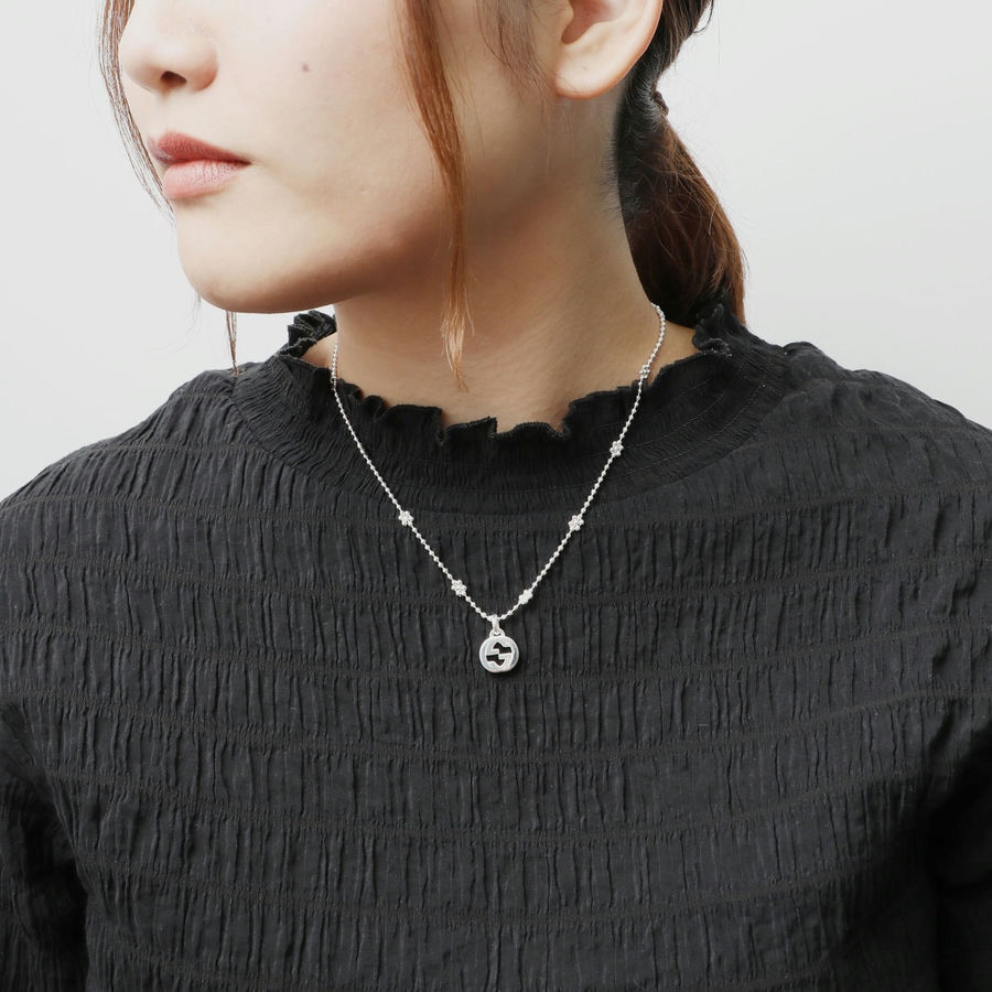 楽天市場】グッチ GUCCI ネックレス レディース インターロッキングG