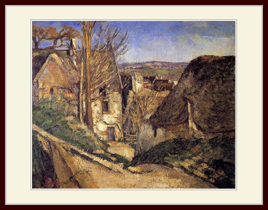楽天市場】セザンヌ・「首吊りの家、オヴェール=シュル=オワーズ
