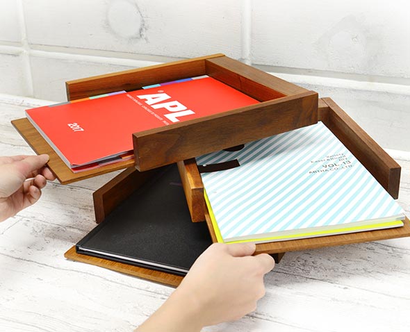 楽天市場】HIGHTIDE（ハイタイド） BUTLER バトラー トレイ3段 木製