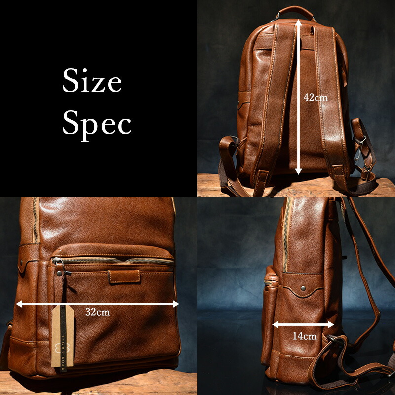 楽天市場】メンズ リュック バックパック 牛本革 ANUBIS カウハイド