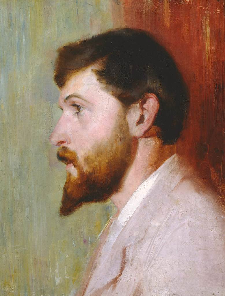 楽天市場】絵画 インテリア 額入り 壁掛け複製油絵トム・ロバーツ 男性