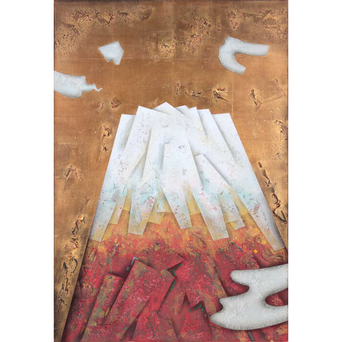 楽天市場】絵画 谷川泰宏 油絵・油彩画 『不二』 富士 山 朝 力強い